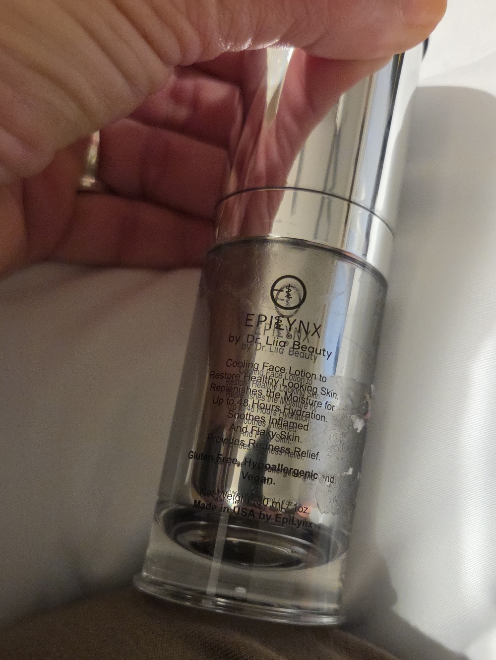 EPILYNX By Dr. Lila Beauty Cooling Face Lotion — Silver Hydration New
